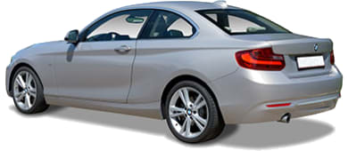 BMW 2 Serie Coupé leasen - rear angle - DirectLease
